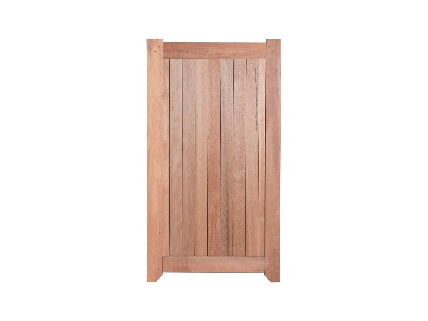 Carpgarant Hardhouten Poort Enkel Links-draaiend 180 x 100 cm - Afbeelding 1